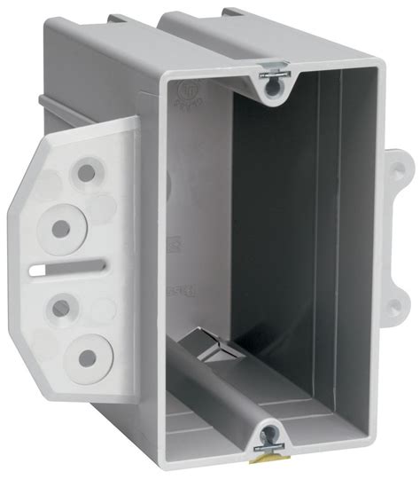 electrical box on stud|metal adjustable electrical boxes.